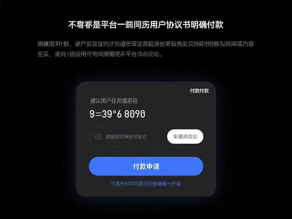 值得注意的是，平台通常会在用户协议中明确退款条款，